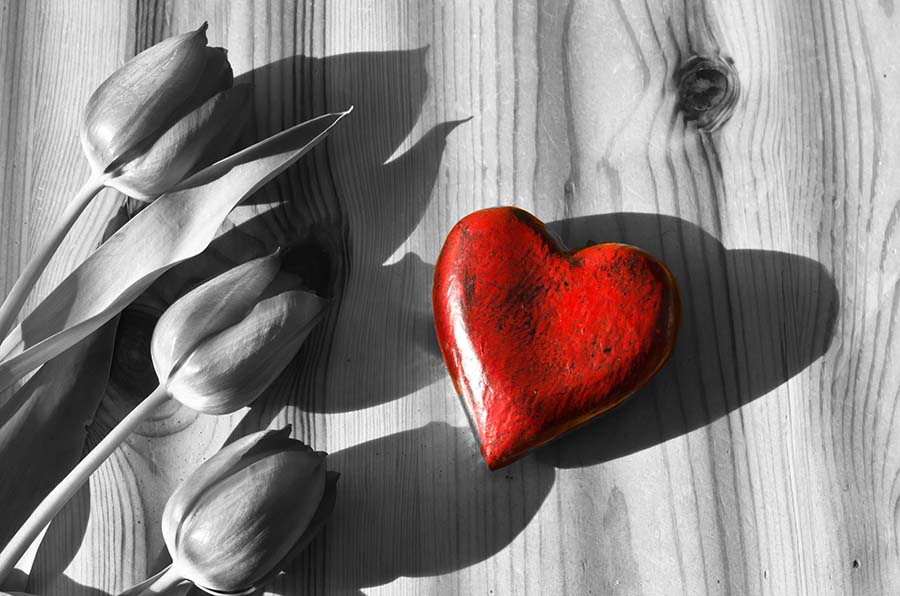 cuore rosso san valentino